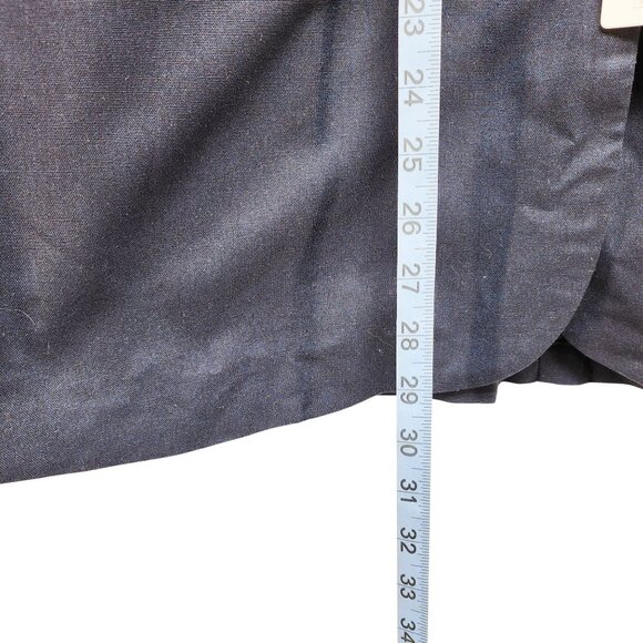 Navy Blue Blazer Jacket With Gold Buttons Size L By Idealsanxun Womens - Picture 6 of 7